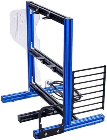 PC Test Bench Portable Vertical PC Open Air Case for ATX MATX Motherboard Aluminum Computer Case DIY Mod Host Stand with Handle