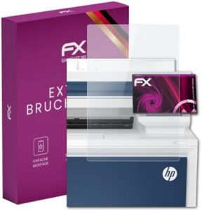 Plastic Glass Protective Film compatible with HP Color LaserJet Pro MFP 4302fdw Glass Protector, 9H Hybrid-Glass FX Screen Protector