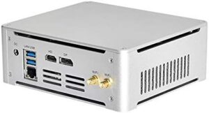 Powerful 7th Gen Intel Core Kaby Lake i7 7820HK Mini Box PC, Nano PC, HTPC, high Performance with Rich IO: DP HDMI USB3.0 Type C LAN DDR4
