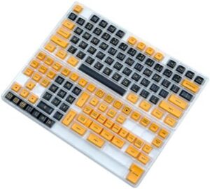 Precisions Crafted 142Key Keycaps with 2 Color Injections Molding for Mechanical Keyboards