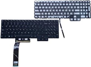 Replacement Laptop Backlit Keyboard for Lenovo Ideapad Gaming 3-15ACH6 3-15ARH05 3-15IHU6 Legion 5-15ARH05H 5-15IMH05 5-15IMH05H 5CB0Z21106 5B10N01700 5CB0Z26770 PR5CYB SN20X22315