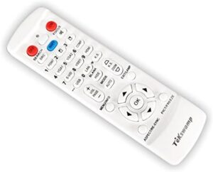 Replacement Video Projector Remote Control (White) for Projectiondesign Model one mk II