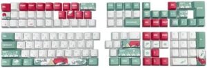 Russian Keycaps Sea Theme Keycaps Set OEM Dye Sublimations for 61/64/68/75/87/98/104 Mechanical Keyboard