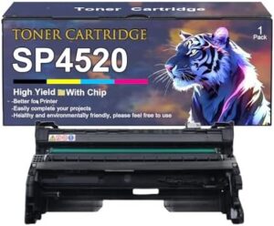 SP4520 Toner Cartridge Replacement for Ricoh SP4520DN Toner Cartridge High Yield Work for Ricoh SP4520DN MP401SPF MP402SPF Printers