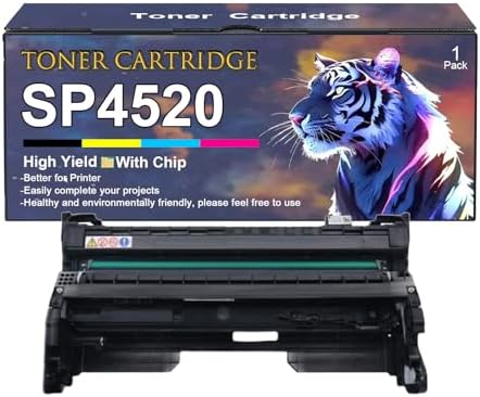 SP4520 Toner Cartridge Replacement for Ricoh SP4520DN Toner Cartridge High Yield Work for Ricoh SP4520DN MP401SPF MP402SPF Printers