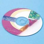 Sanwa Supply LB-CDR009 Inkjet Transparent Film CD-R Label