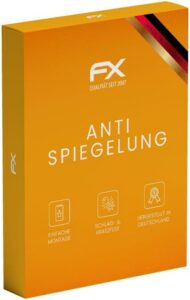 Screen Protector compatible with MSI Katana 15 B12 Screen Protection Film, anti-reflective and shock-absorbing FX Protector Film (2X)