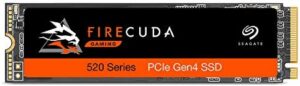 Seagate Firecuda 520 2TB Performance Internal Solid State Drive SSD PCIe Gen4 X4 NVMe 1.3 for Gaming PC Gaming Laptop Desktop (ZP2000GM3A002)