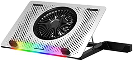 Steel Mesh Panel LED fan Adjustable Speed Control 10 "-17" Laptop Cooling Pad, Cooling Bracket