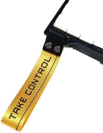 Sumgsn Custom Wooting Keyboard Strap Compatible with ATK68 Mu68 Wooting 60he Keyboard 95% 75% 65% 60% Mechanical Keyboards (Yellow)