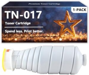 TN017 Toner Cartridges Compatible for Konica Minolta TN 017 Toner for Bizhub 6120 6136 6136P Printers, 1 Pack