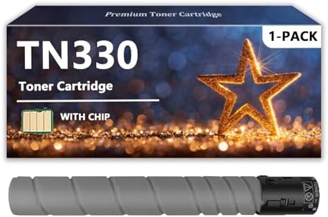 TN330 Toner Cartridges Compatible for Konica Minolta TN 330 AC7A030 Toner for Bizhub 300i 360i Printers, 1 Pack