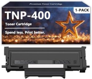 TNP400 Toner Cartridges Compatible for Konica Minolta TNP400 TNP-400 Toner for Bizhub 3002MF 3022MF Printers, 1 Pack