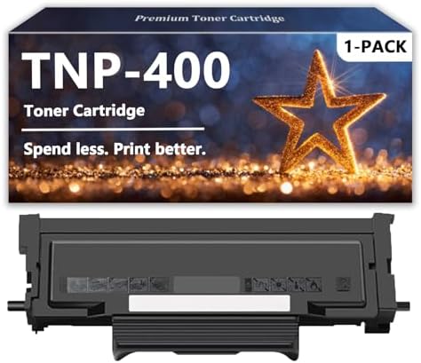 TNP400 Toner Cartridges Compatible for Konica Minolta TNP400 TNP-400 Toner for Bizhub 3002MF 3022MF Printers, 1 Pack