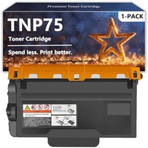 TNP75 Toner Cartridges Compatible for Konica Minolta TNP 75 ACF0050 Toner for Bizhub 4000i 4020i 5000i 5020i Printers, 1 Pack