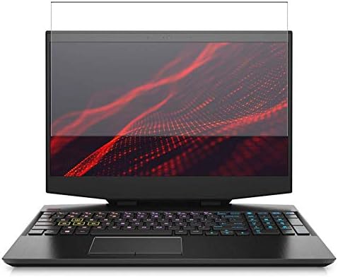 Tempered Glass Screen Protector Film , compatible with HP OMEN by HP Pavilion Gaming 15 15-dh000 / 15-dh0015TX / 15-dh0010TX / 15-dh0011TX 15.6" （Active Area Cover Only） Protective Protectors Guard new version
