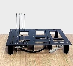 Test Bench PC Case Open Frame for ATX MATX Motherboard Acrylic Computer Case DIY Mod Host Stand Water Cooling Overlock