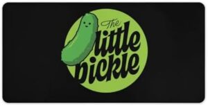 The Little Pickle Desk Mouse Mat Laptop Pad Desktop Protector Non-Slip Keyboard Pads for Office Gamer