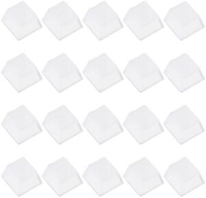 Transparently ABS Keycaps for Mechanical Keyboards Keycap Set with Backlights Clear Keycap 10/20Pcs