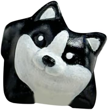 Unique Resin Keycaps Lovely 3D Resin Dog Keycap for Mechanical Keyboards Personality for Computer Game 1PC