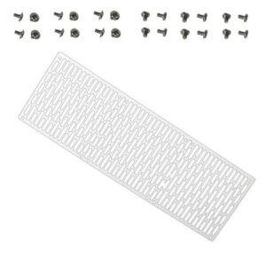 White Cooling Radiator Shield Cooling Fan Guard Durability for Desktop and Laptop Fan Protector PC Filter
