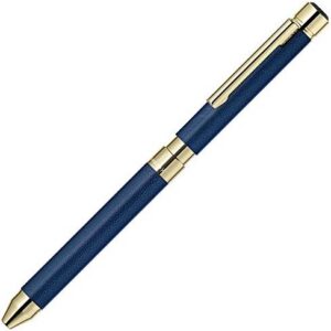 ZEBRA SB36-LNV Multi-functional Pen, Sharbo X SL6, Leather, Navy