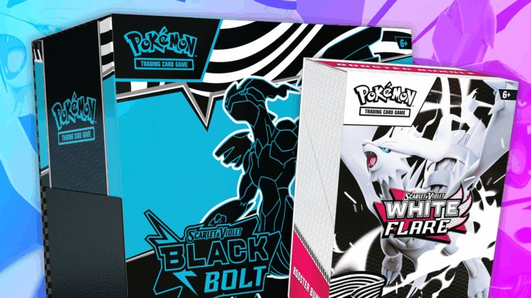 Pre-Order Pokémon TCG’s Black Bolt and White Flare Expansions Now at Major US Retailers